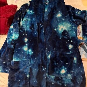 Blue Starry Night Robe - Lands End